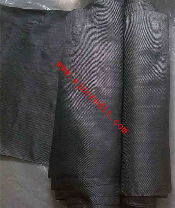 Metallic fiber knitted fabric