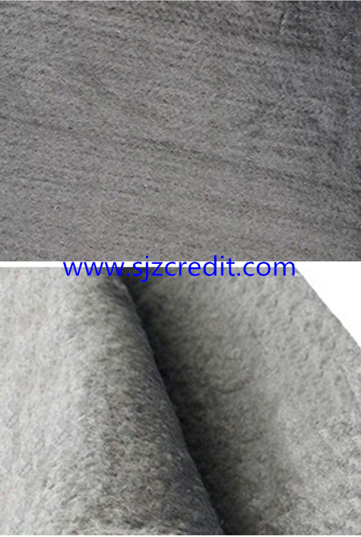 Needle punched nonwoven